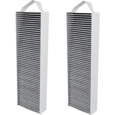 Pack of 2 activated carbon filters for Bora Pure PUAKF cooker hoods, recirculation filter for Bora X Pure/S Pure/PURU or PUXU cooker hoods. Replacement accessories. (1/5)