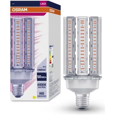 lampe LED professionnelle HQL E40 100W 4000K (1/3)