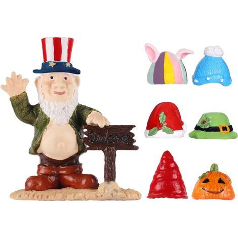 GNOME en résine féerique, Sculpture de GNOME de (1/5)