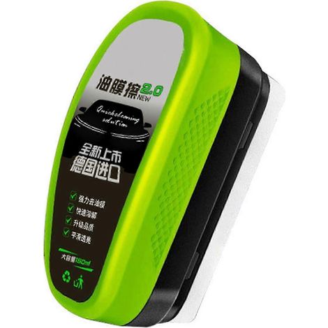 Brosse nettoyante pour pare-brise de voiture, nettoyant longue durée pour les films gras sur les surfaces vitrées
