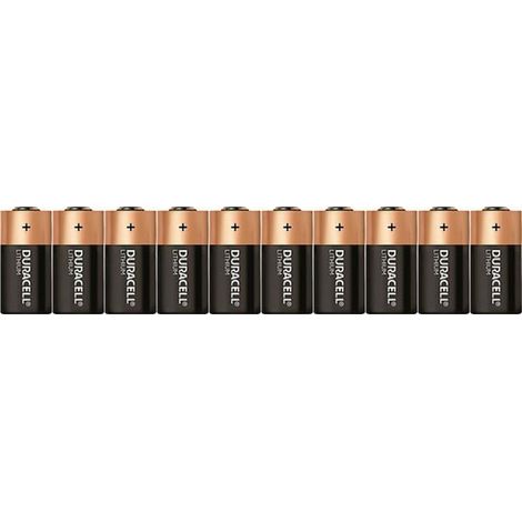 Duracell CR 123A Fotobatterie CR123A Lithium 1400 mAh 3 V 10 St. (1/2)