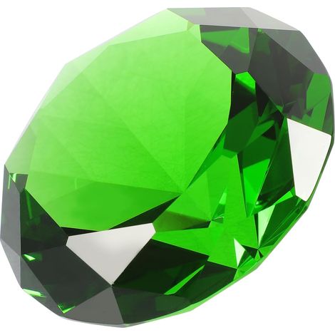 Décorations en Diamant en Verre Transparent pour Centres de Table, Ornement Polyvalent et Facile à Utiliser, pour Décoration de Mariage et Occasions Diverses (1/5)