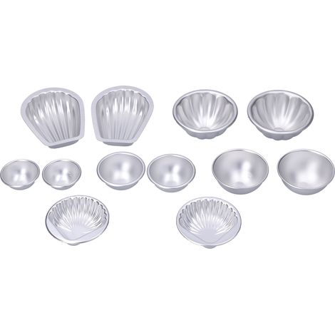 Moule à boule de sel de bain DIY, moule à pâtisserie en alliage d'aluminium portable pour cake mousse et gâteau, lot n°2 (1/5)