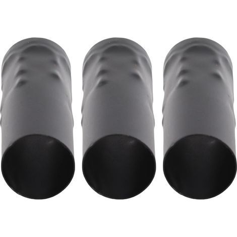10 Manchons, Fer, Noir, Douille E14, 80mm, Pour Lustre Applique Suspension (1/5)