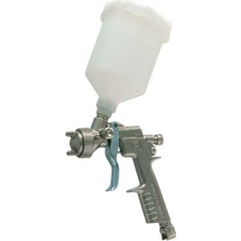 Aerografo ac + serbatoio nylon superiore ani lt 0,5 ugello mm 1,5 attacco dado capettato Ani
