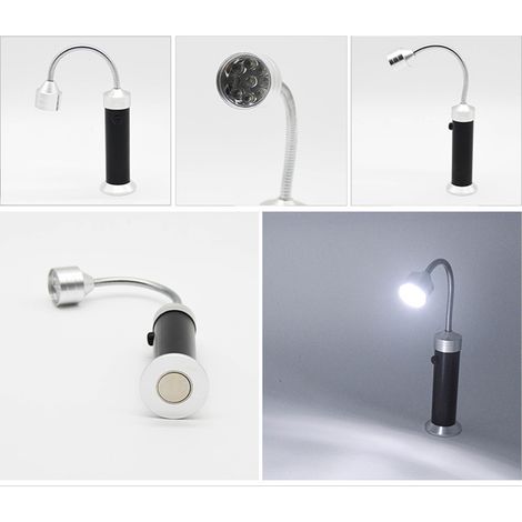 9-LED-Taschenlampe für Grillabende, flexible Arbeitsleuchte für Autoreparaturen, Notbeleuchtung