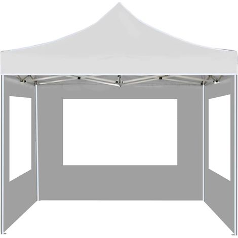 Maison Exclusive - Profi-Partyzelt Faltbar mit Wänden Aluminium 2 (1/5)
