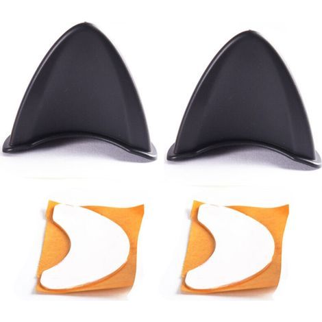 Oreilles de chat en Silicone avec bandes, 2 pièces, accessoires de casque mignons pour moto de Ski (casque non inclus) (1/5)