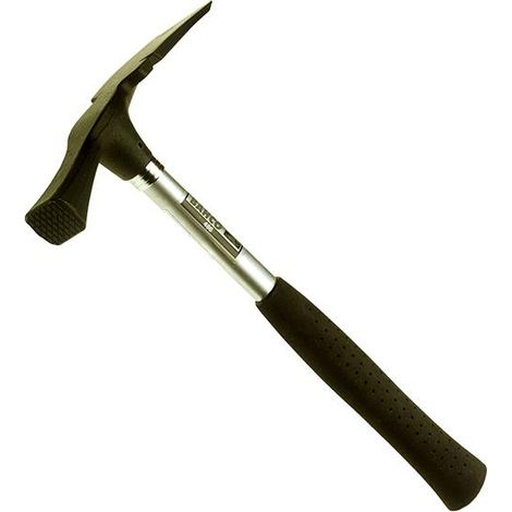 Bahco Maurerhammer with Ergonomic Handle – 878g, 282mm Steel Handle, 25.5x206mm Head, 860g Weight