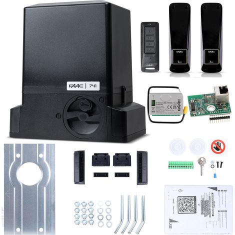 Kit intelligent Delta 3 - faac 741 (Wi-Fi+LAN+BLE) pour portails coulissants de 900 kg (1/5)