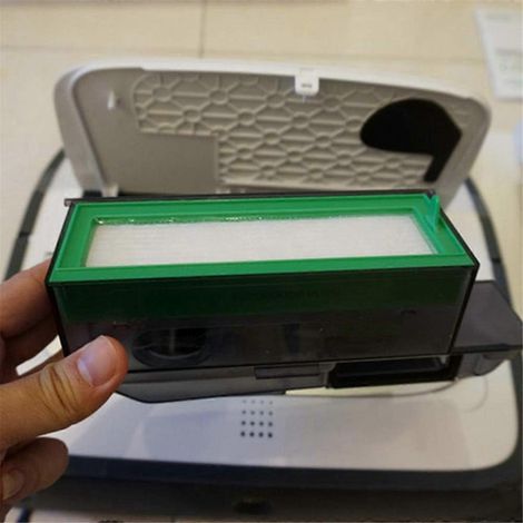 HEPA-Filter mit Seitenbürste für den Saugroboter Kobold VR200 (siehe Abbildung). (1/5)