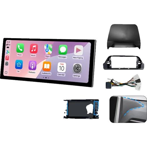 Autoradio, touchscreen, alta compatibilità, compatibile con Toyota RAV4, V5 4G 64G Style B (1/2)