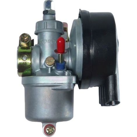 T200 long-lever carburetor for 2-stroke motorcycles with 49 cc, 50 cc, 60 cc and 80 cc displacement--DTEKGAZ