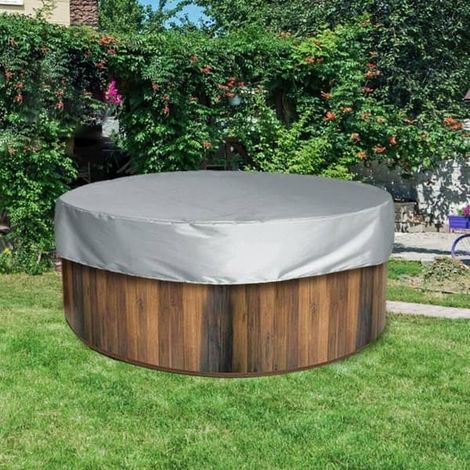 Couvertures et accessoires pour spas ronds, bâches de protection extérieures, couvertures gonflables pour piscines (1/5)