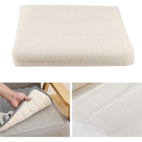 sous Tapis Antidérapant 180 x 200 cm Anti Glisse Tapis Recoupable sous-Tapis Antidérapant pour Matelas Canapé Chaises Coussin Voiture (1/5)