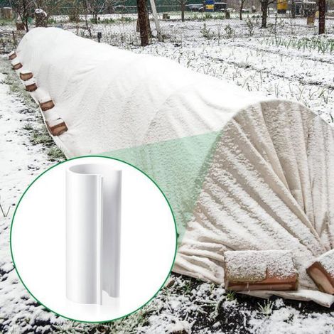Clips De Fixation PVC - Pour Tube Rond 1/2 Pouce - Bâche Piscine Serre Jardin - Lot De 32 (1/5)