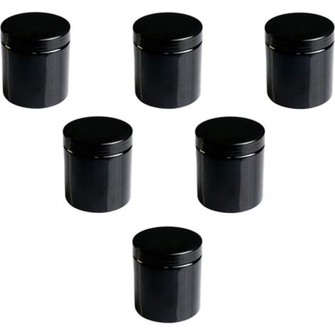 Lotionbehälter 6 Stück 500ml Pet Cremedosen mit Breitem Mund für Salben und Gewürze Geeignet für Private und Geschäftliche Nutzung (1/5)
