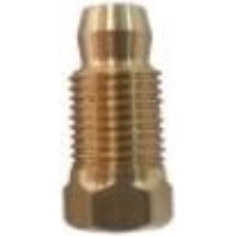 Tuerca racor bicono M10x1 para tubo 6 mm.