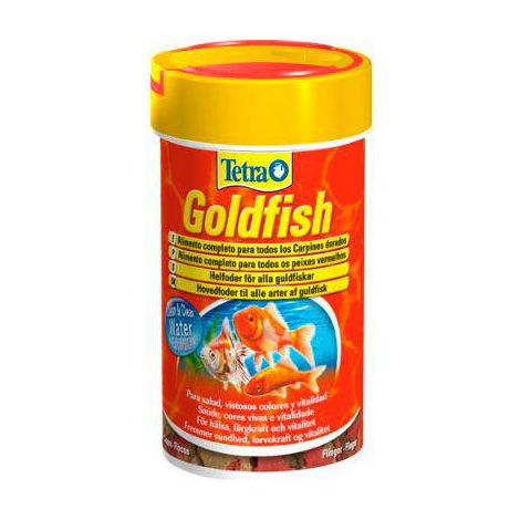 Tetra Goldfish -Lebensmittel in Fotas fÐ©r goldene Karpiner - 200 g / 1000 ml