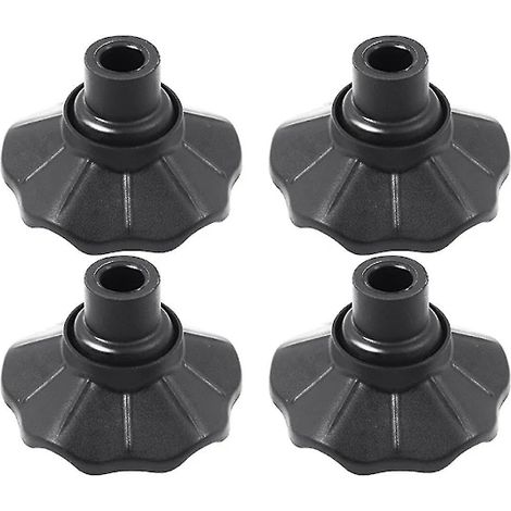 Lot de 4 protège-pieds de tabouret de camping antidérapants, accessoires réglables pour chaises de pêche, 14 mm, SEB (1/5)