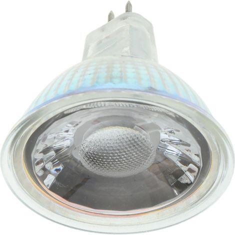 12V MR16 LED 5W Spot Ampoule Ampoules LED Verre Lumière Blanche (1/5)
