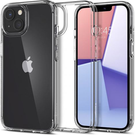 Spigen ultra hybride iPhone 13 transparent comme du cristal