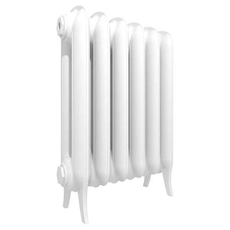 Radiateur fonte blanc sur pieds - Hauteur 920mm Longueur 360mm - 644 watt - 4 éléments - PLA920/360WS3