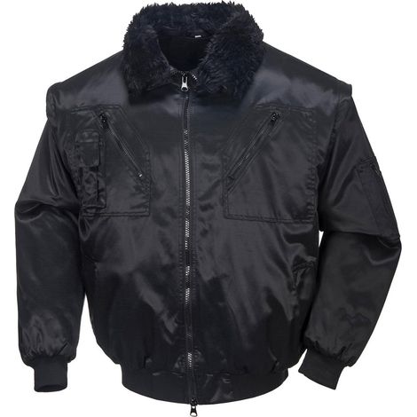 Fortis Pilotenjacke ACHIM Gr. 2XL schwarz (1/2)