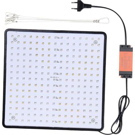 Set Pflanzenfülllicht, Hängende Pflanzenlampe, Grünes Pflanzenwachstumslicht, Dimmbar