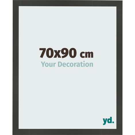 yd. - Cadre photo 70x90 - Anthracite - MDF - Bologna (1/5)