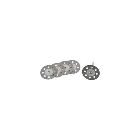 Set mit 10 Dremel-Diamanttrennscheiben, Dremel-Scheiben, 30-mm-Diamanttrennscheiben mit 8 Löchern, Diamanttrennscheiben mit 2 Dornen, Mini-Trennscheiben für Rotationswerkzeuge (1/5)