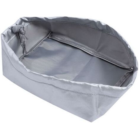 Couvercle de Friteuse 20x15x8 cm Petit Housse de Protection en Tissu Oxford pour Machine à Frire Extérieure Domestique(Gris) (1/5)