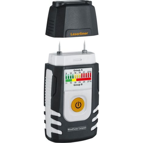 Laserliner Feuchtemessgerät Wood Tester Compact Brennholzfeuchte (1/4)