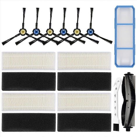Kit d'accessoires de rechange pour aspirateurs iLife A7, A9S, V8, V8S, X750, X785, X800, V80, Silvercrest, SSR1 et SSRA1 (1/5)