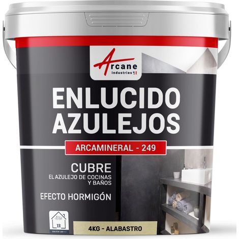 Enlucido para azulejos de baño y cocina, en suelos y paredes - ARCAMINERAL