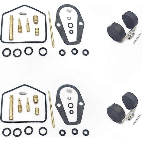 Kit de réparation de carburateur pour moto CB500K CB500 CB 500 Four 1971-1973 : jeu de joints et pointeau de flotteur (couleur 1)