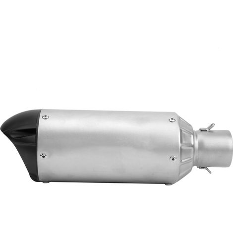 Tube d'échappement de 1,5 à 2 pouces pour style SC, en acier inoxydable universel pour la modification de motos.