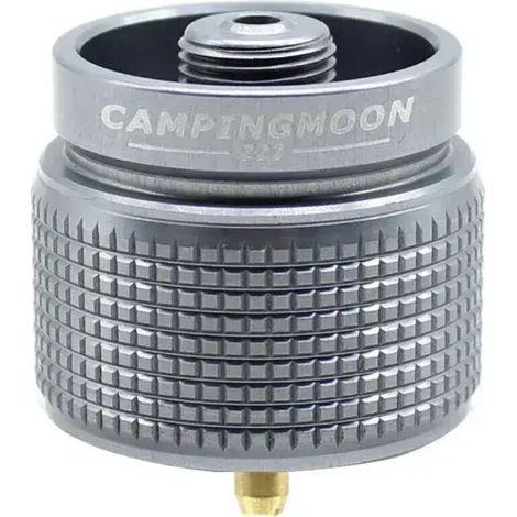 Adaptateur de recharge pour réchaud à gaz de camping en alliage d'aluminium, adaptateur de brûleur pour réchaud à gaz butane, fournitures de camping, réchauds de cuisine portables
