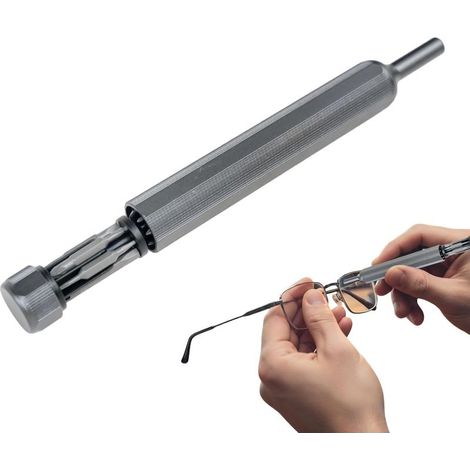 Set of small screwdrivers, versatile repair kit, small magnetic screwdriver set for precise repairs, robust metal construction, tool accessories with design (1/5)