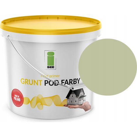 Silikon-Grundierung für Fassadenfarbe, Pistazie Grün, Hellgrün, 10 l (1/5)