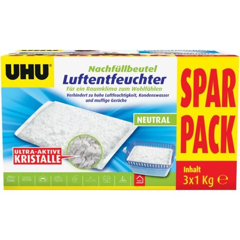 Lot de 3 sacs de recharge pour déshumidificateur - 1000 g (1/5)