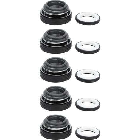 5 Sets Water Pump Seal Rubber Mechanical Seals for 2.6in 3.9in Gasoline Engine Parts ET1500