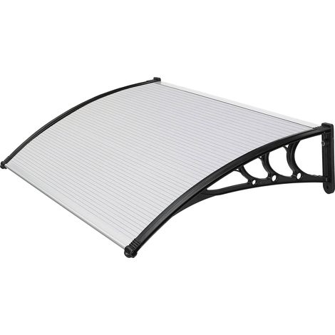 Auvent ABS Profondeur 100 cm Longueur 150 cm Noir