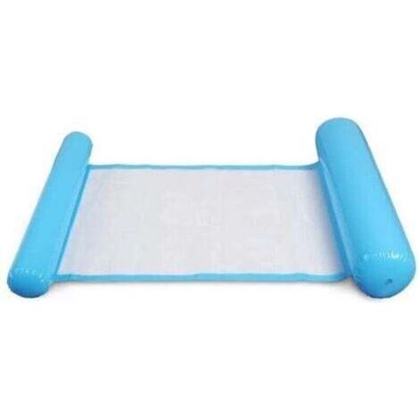 Bleu multi Usage Flottantes Hamac, Flotteur Gonflable Piscine 4 -en-1Flottant de inclinable Flotteur Hamac Hamac d'eau Multi-Usage Pliable Flottantes Hamac Portable Flotteur Ultraléger
