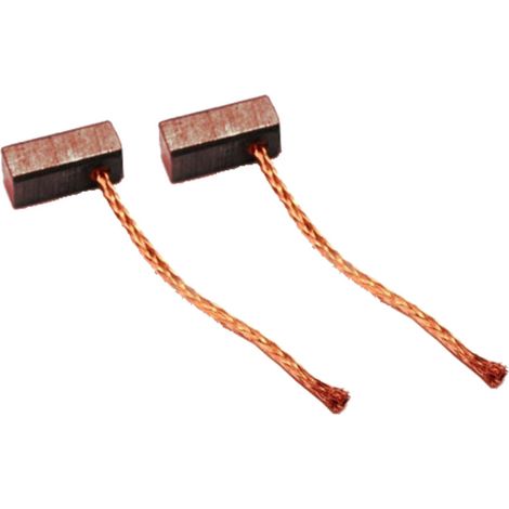 2x Trade-Shop Bronze-Kohlen Kohlebürsten 8 x 9 x 18mm 12-24 Volt für verschiedene KFZ-Motoren Rolltor Garagentor Antriebe Lichtmaschine Wasserpumpe