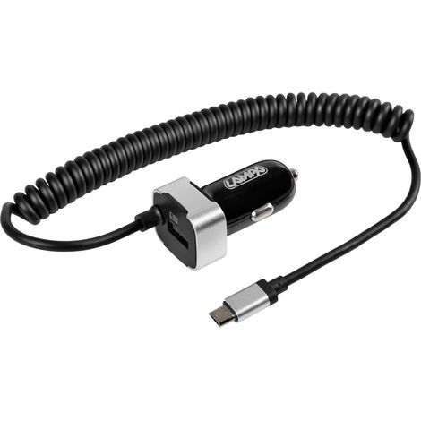 Caricabatteria Micro Usb con 1 porta Usb - Fast Charge - 2400 mA - 12/24V (1/5)