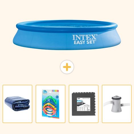 Intex Piscine Easy Set Ronde - 305x61 cm - 5-pièces  S3 (1/5)
