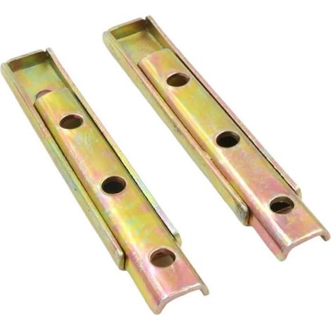 Ensemble de 2 charnières de fixation pour loquet de lit et meubles, goupilles de boulon pour canapé, charnières pour meubles, quincaillerie pour la maison. (1/5)