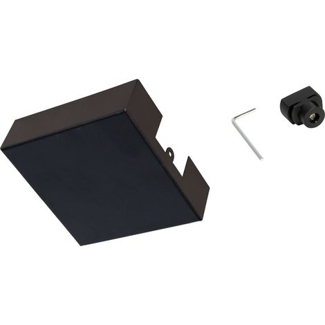 QAZQA Sistema di binari per illuminazione a soffitto nero (1/5)
