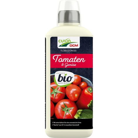 CUXIN DCM Flüssigdünger Tomaten & Gemüse BIO 800ml